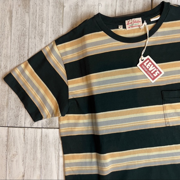 Levi's Vintage Clothing 1940's Split Hem Tee (Grey Haze) - Picture 8 of 16